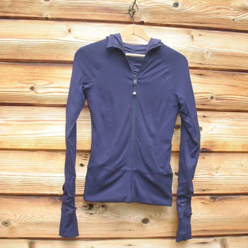 Lululemon In Flux  Reversible Jacket Black Grape - Picture 10 of 15